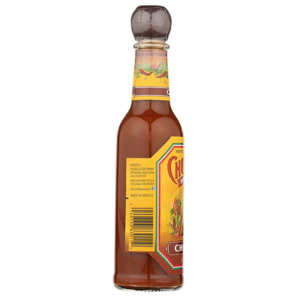 CHOLULA: Hot Sauce Chipotle, 5 oz