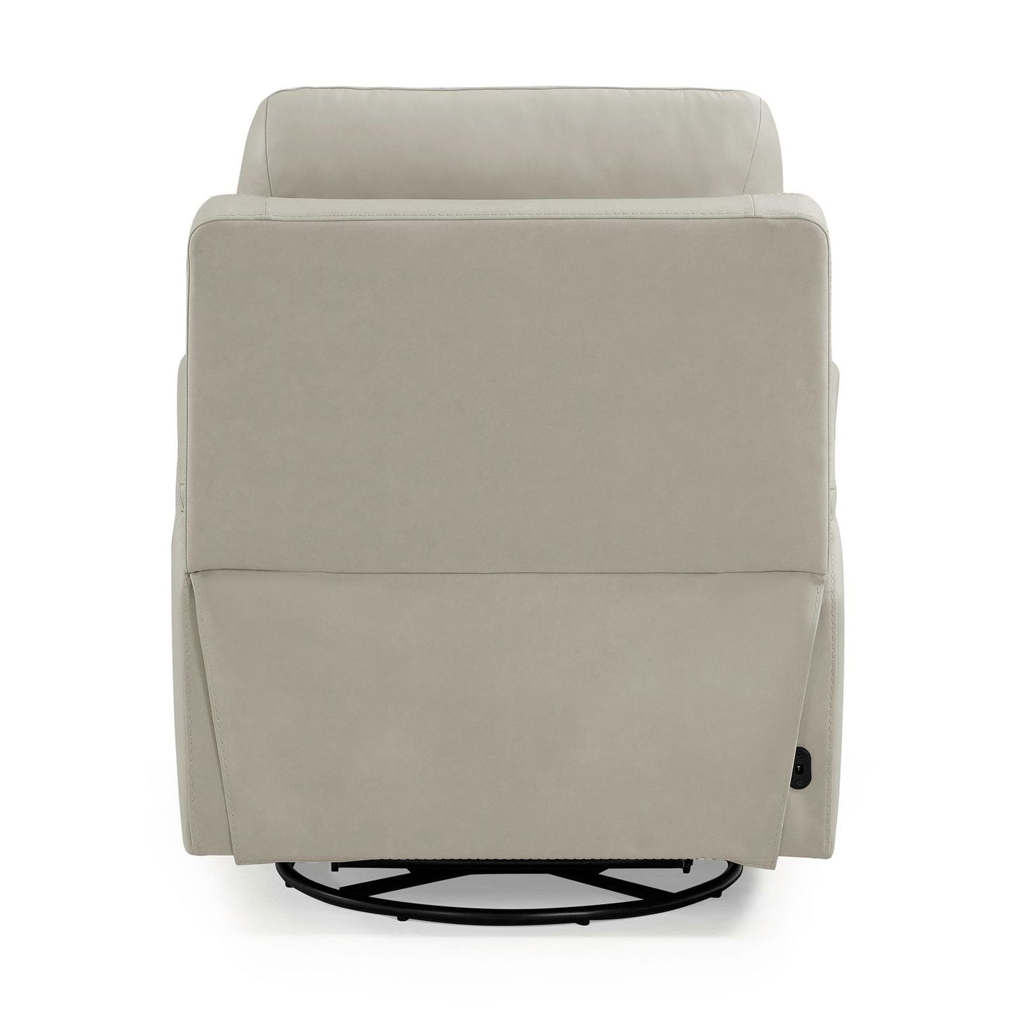 Opus CollectionPower Leather Recliner Chair with Swivel Glide