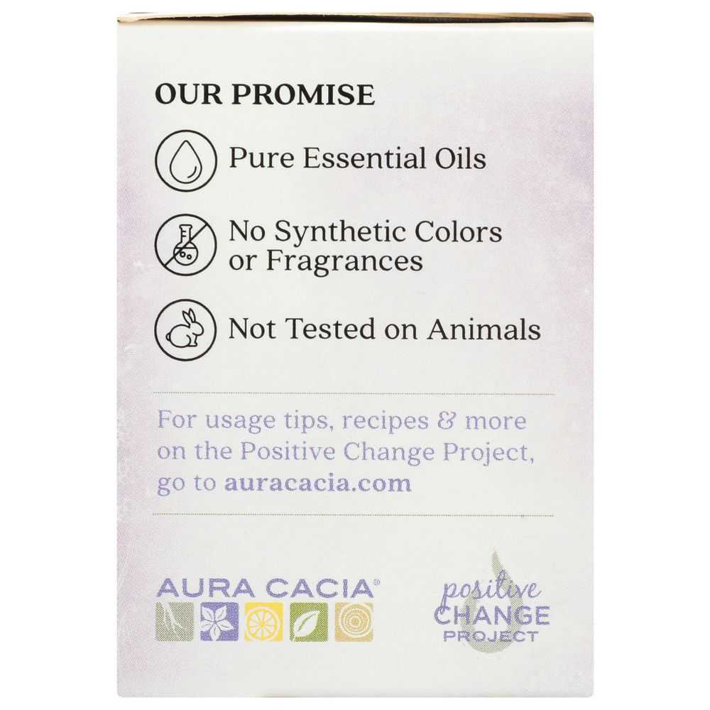 AURA CACIA: Aromatherapy Shower Tablets Relaxing Lavender 3 tablets (1 oz each), 3 oz