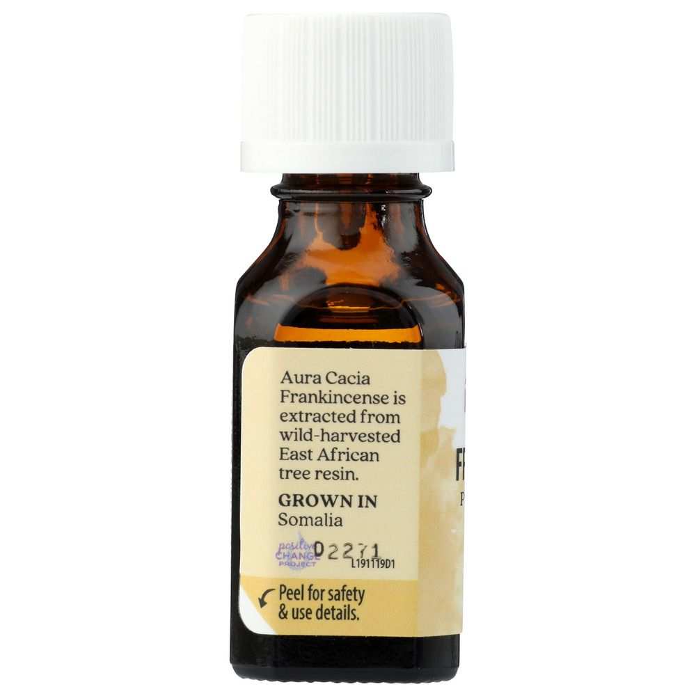 AURA CACIA: 100% Pure Essential Oil Frankincense, 0.5oz | Aromatherapy