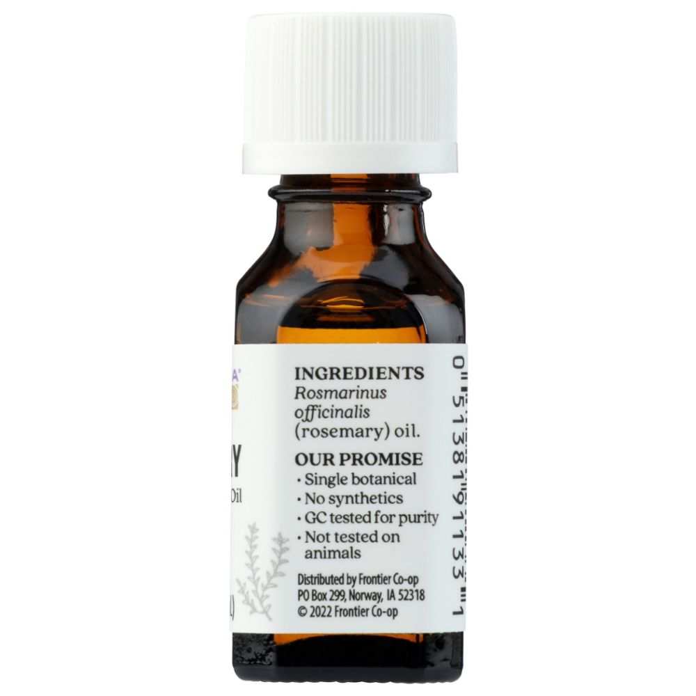 AURA CACIA: 100% Pure Essential Oil Rosemary, 0.5 Oz