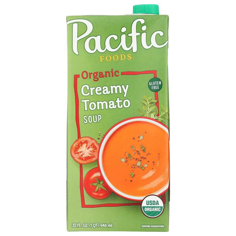 PACIFIC FOODS: Organic Creamy Tomato Soup, 32 oz