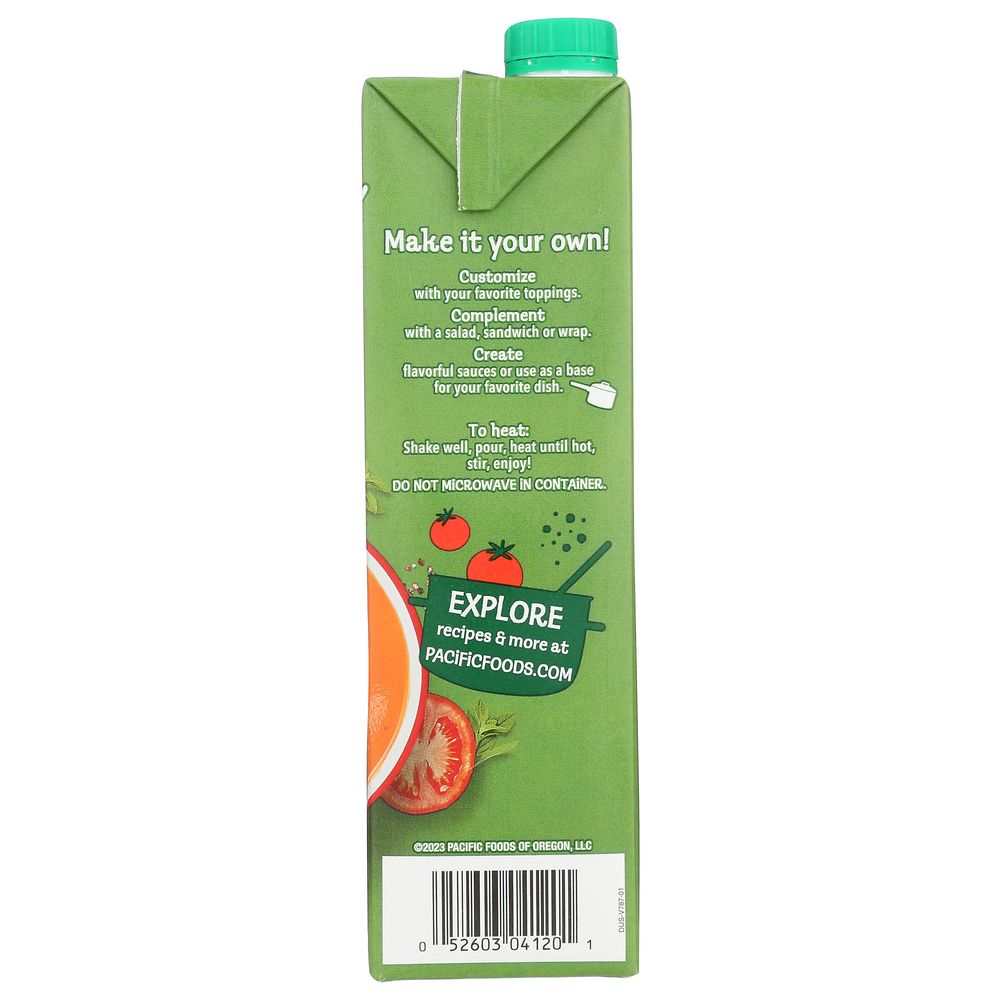 PACIFIC FOODS: Organic Creamy Tomato Soup, 32 oz