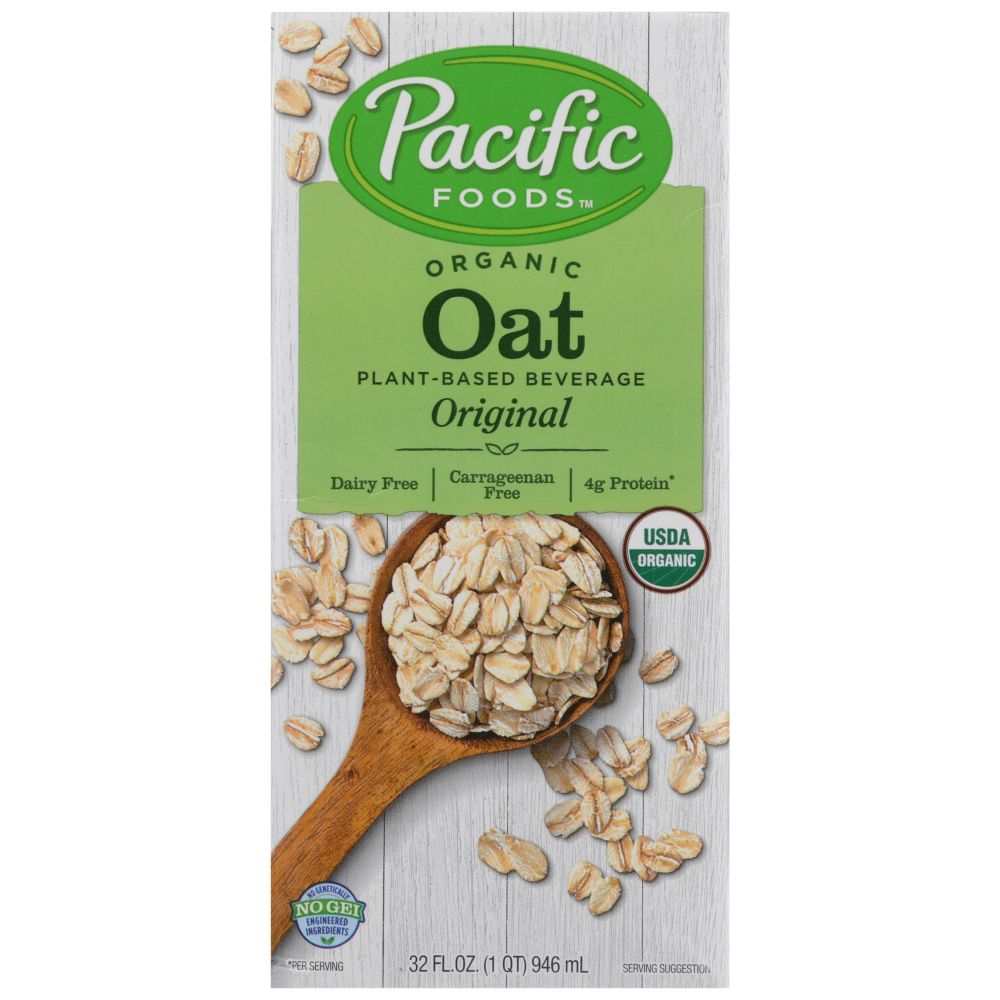 PACIFIC FOODS: Organic Oat Dairy Free Original Beverage, 32 oz