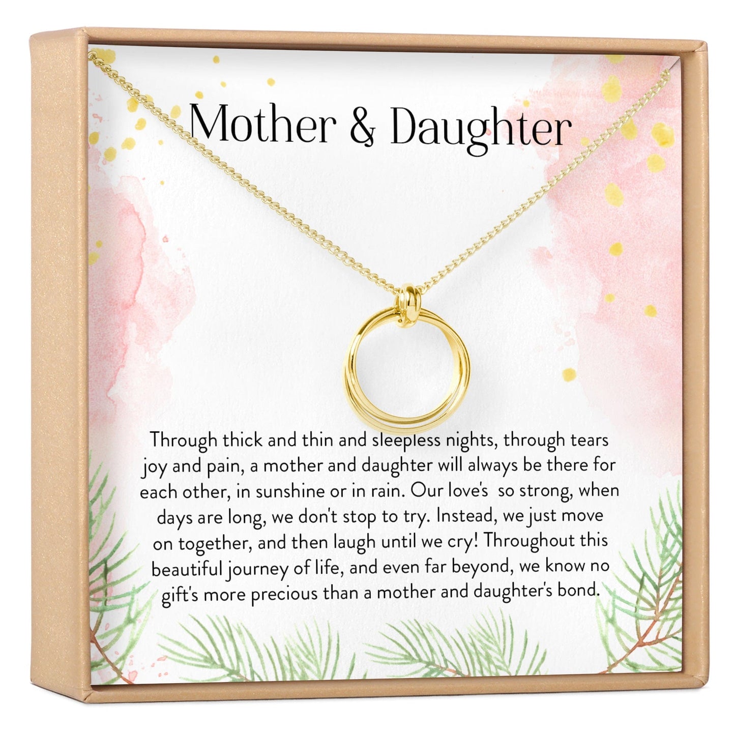 Mother & Daughter Necklace, Multiple Styles