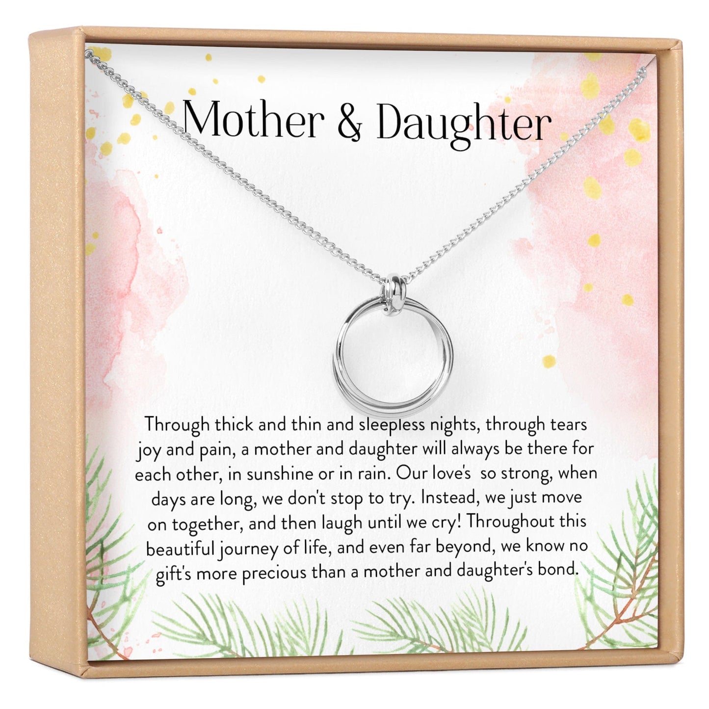 Mother & Daughter Necklace, Multiple Styles
