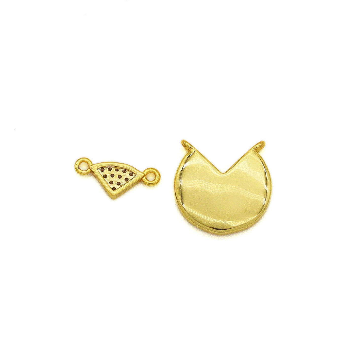 Gold MOP Abalone Charm, Sku#LY06