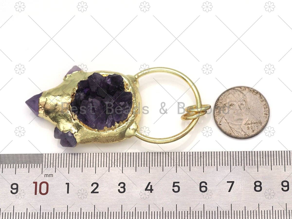 New!!! Natural Amethyst Pendant, Sku#YT01