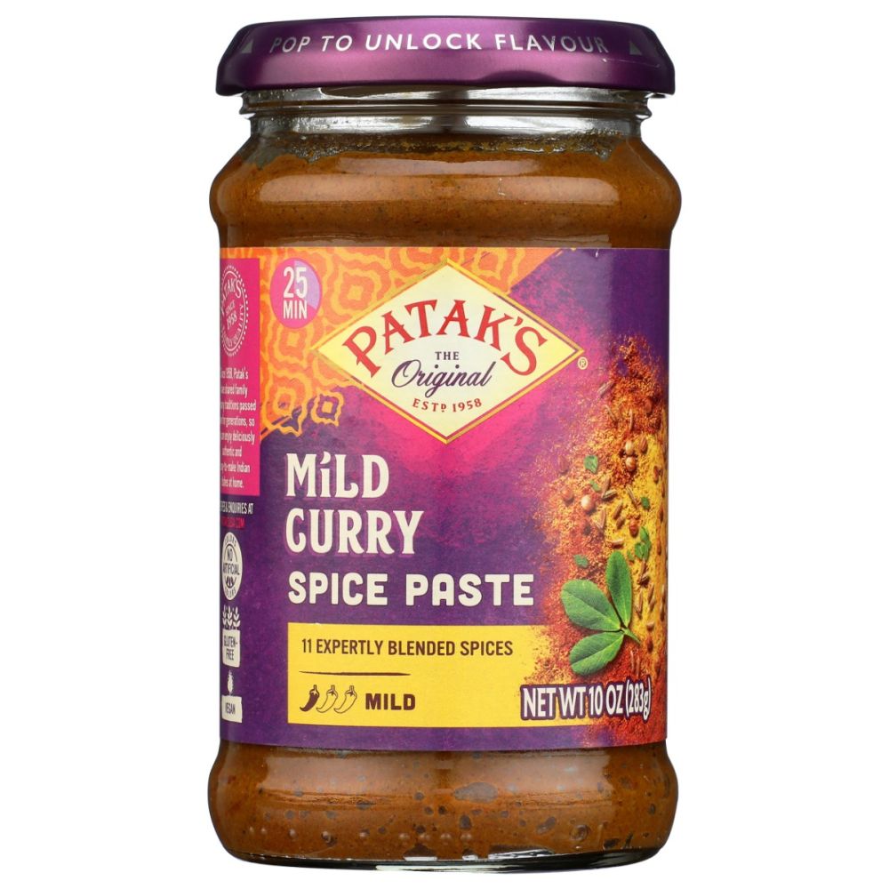 PATAKS: Paste Curry Mild, 10 oz