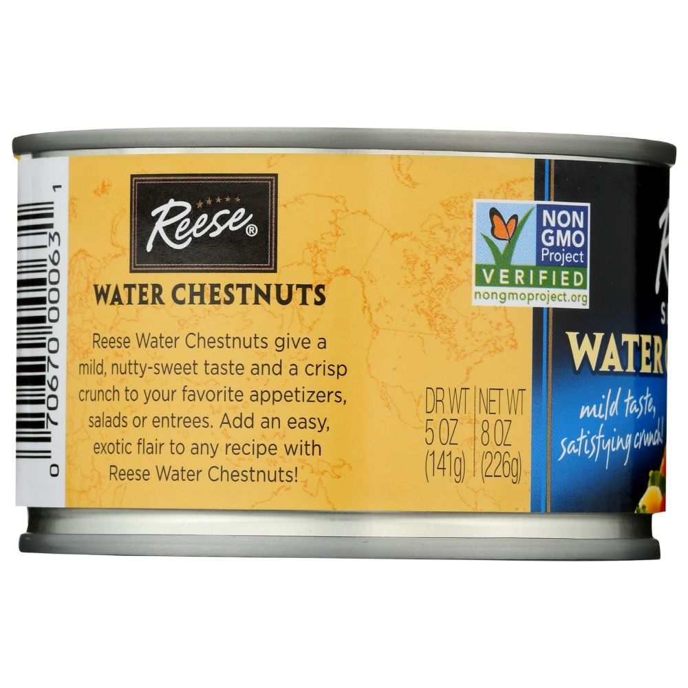 REESE: Sliced Water Chestnuts, 8 oz