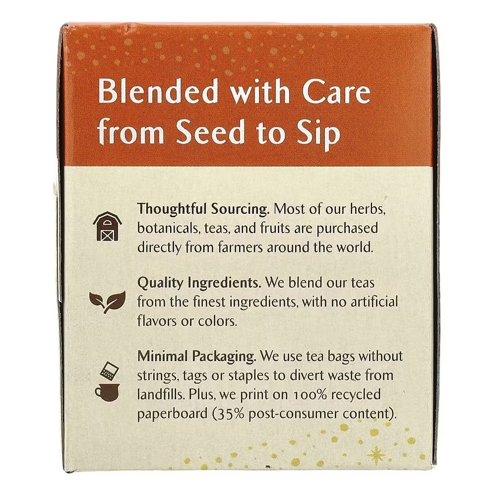 CELESTIAL SEASONINGS: Country Peach Passion Herbal Tea Caffeine Free, 20 bg