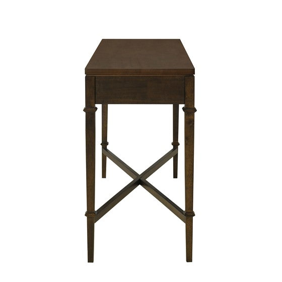 Fluted 2-Drawer Storage Console Table