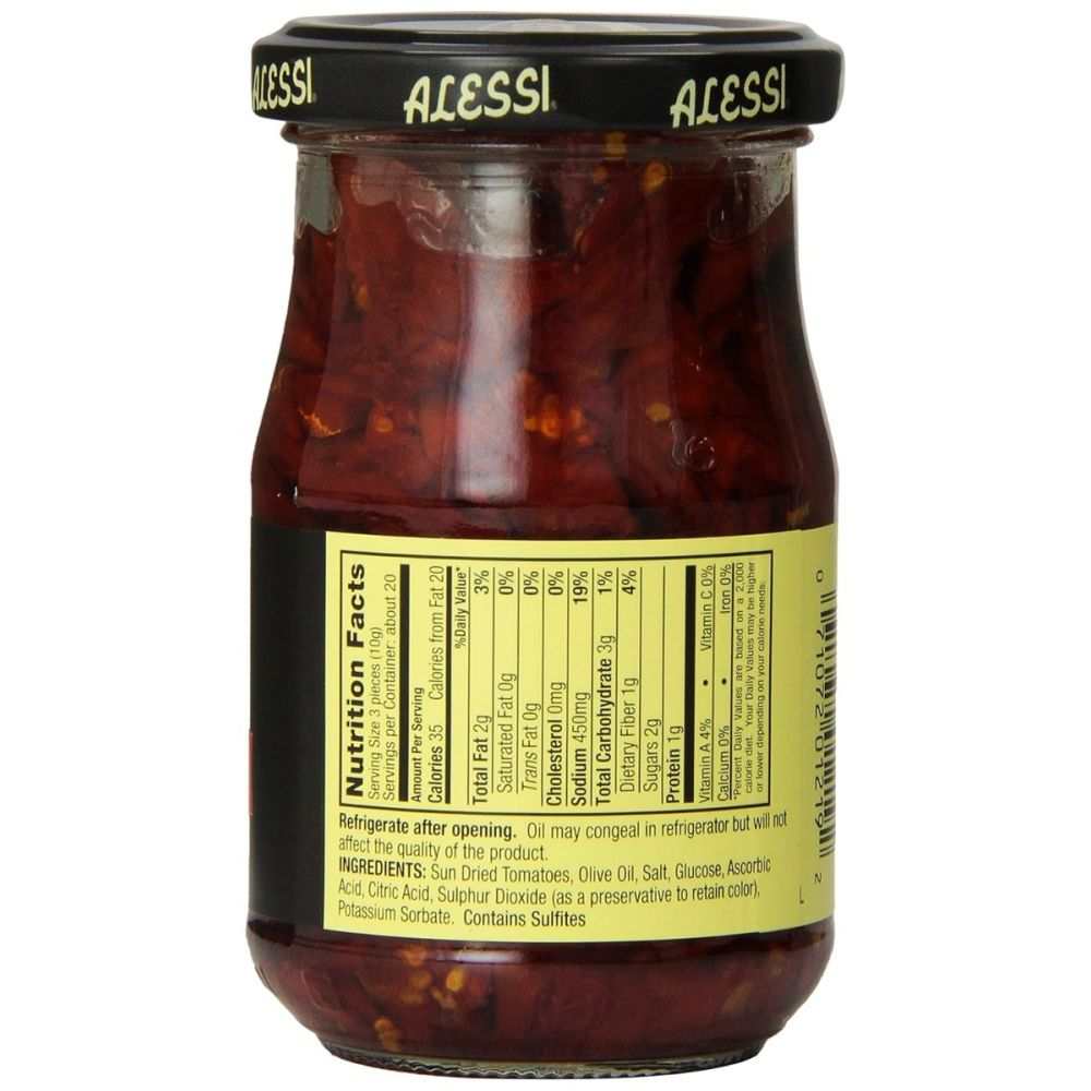 ALESSI: Premium Sun Dried Tomatoes Julienne Cut, 7 oz