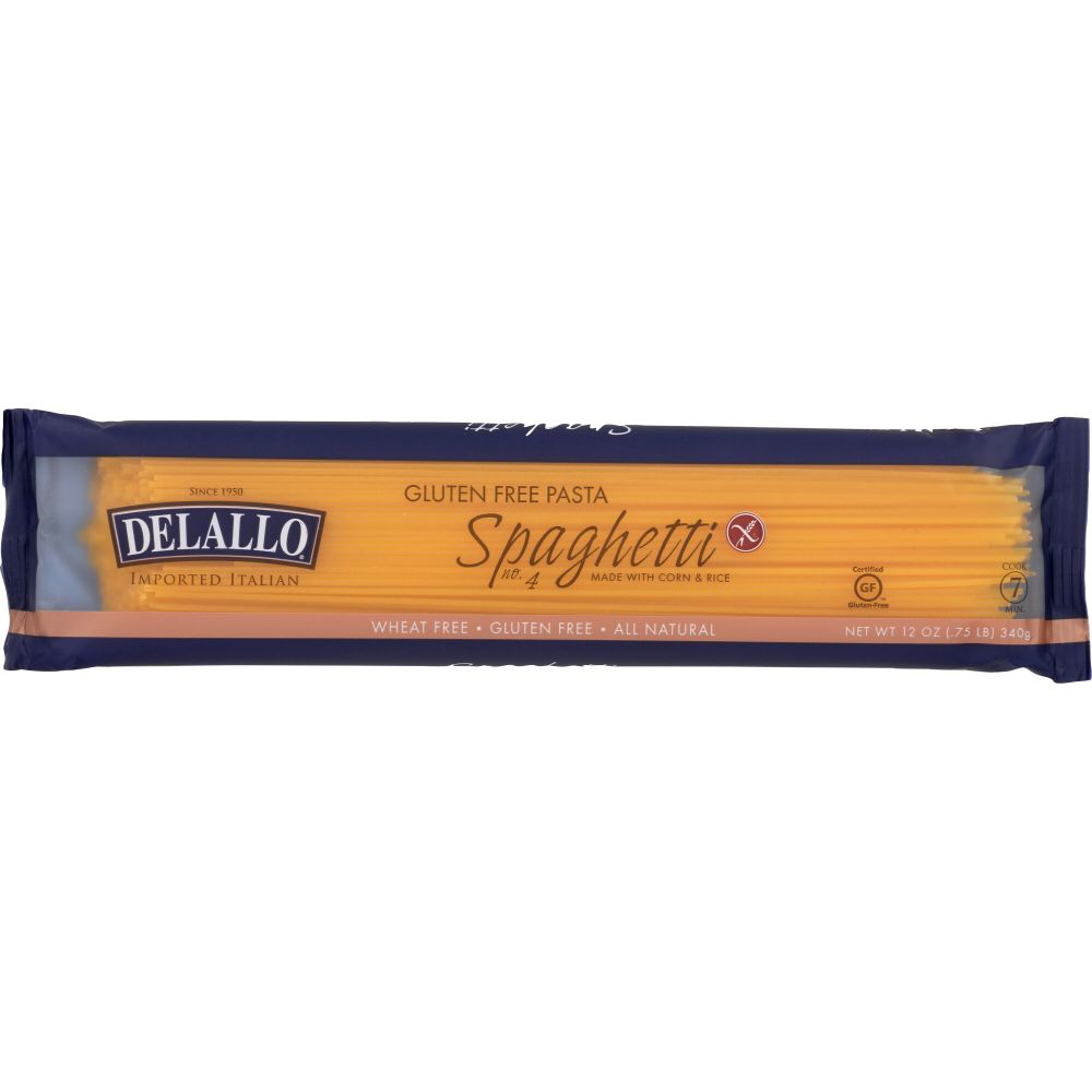 DELALLO: Gluten Free Spaghetti, 12 oz