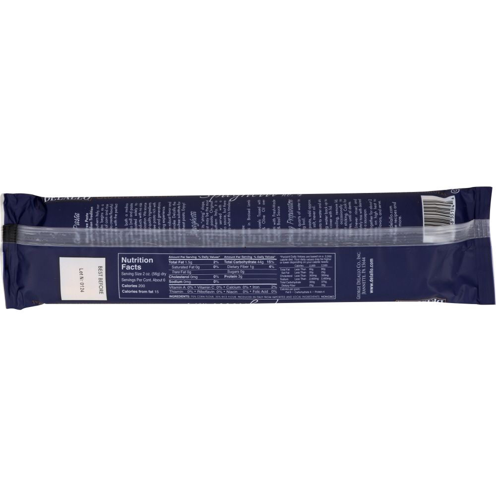 DELALLO: Gluten Free Spaghetti, 12 oz