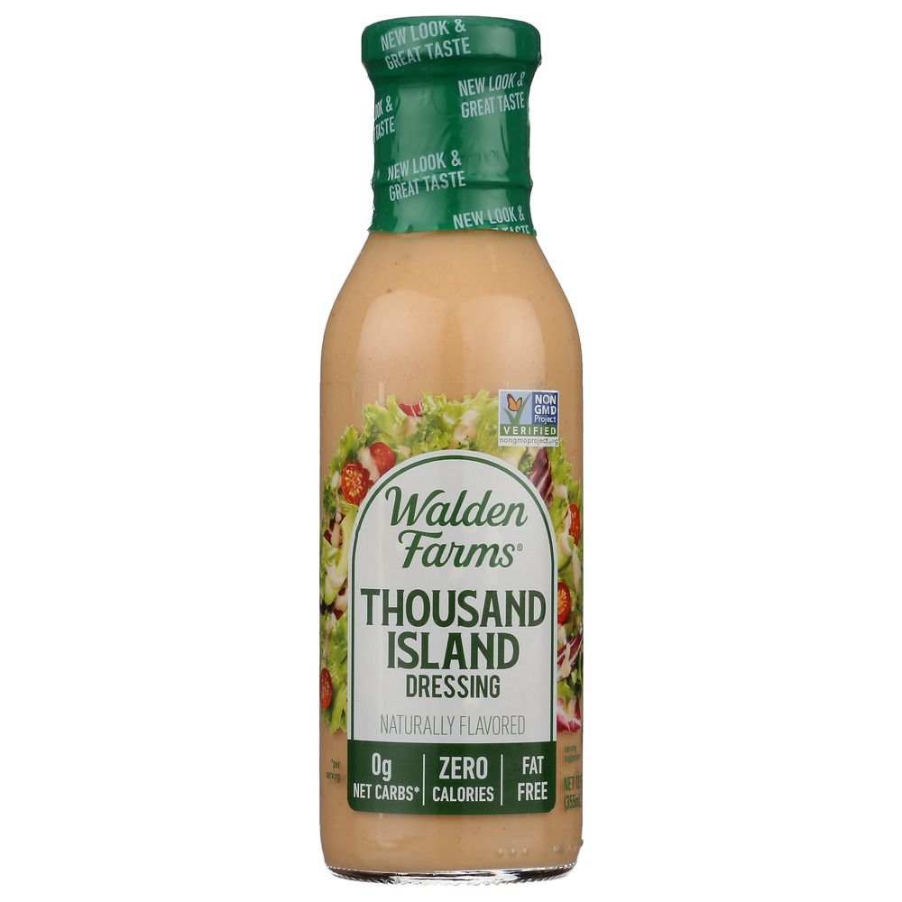 WALDEN FARMS: Thousand Island Dressing Calorie Free-12oz | Low-Calorie