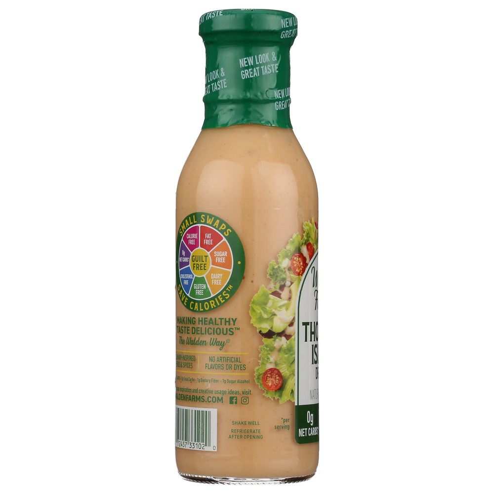 WALDEN FARMS: Thousand Island Dressing Calorie Free-12oz | Low-Calorie