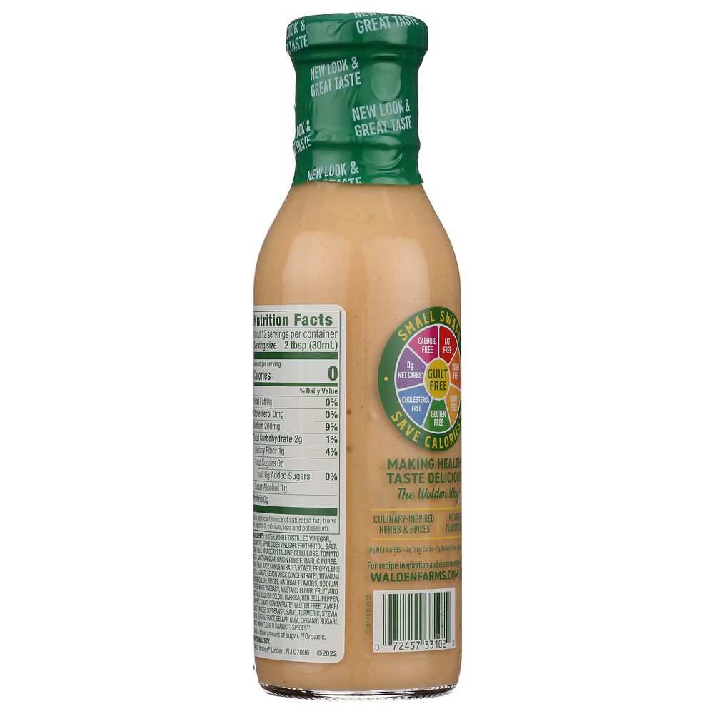 WALDEN FARMS: Thousand Island Dressing Calorie Free-12oz | Low-Calorie