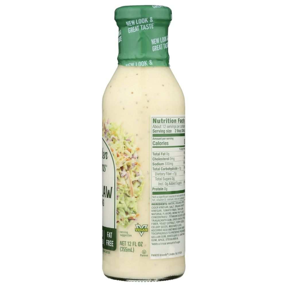WALDEN FARMS: Caloried Free Dressing Coleslaw, 12 Oz