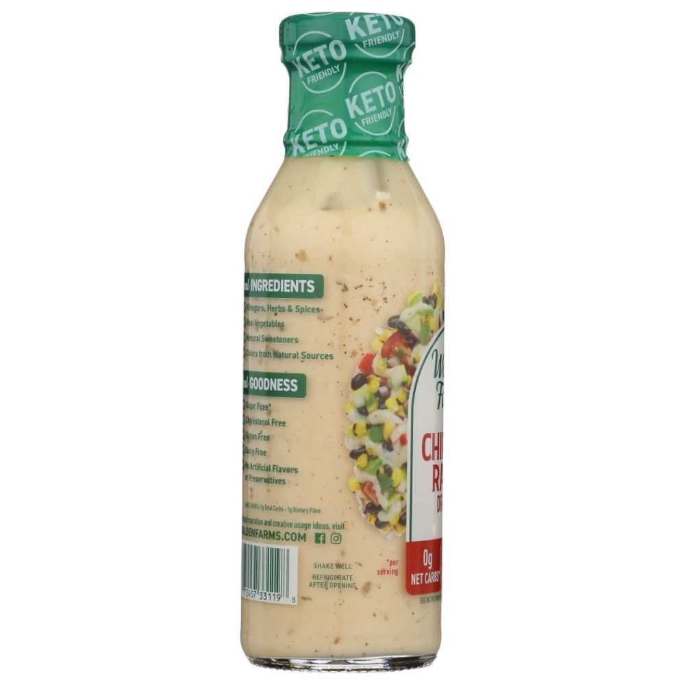 WALDEN FARMS: Chipotle Ranch Dressing, 12 oz