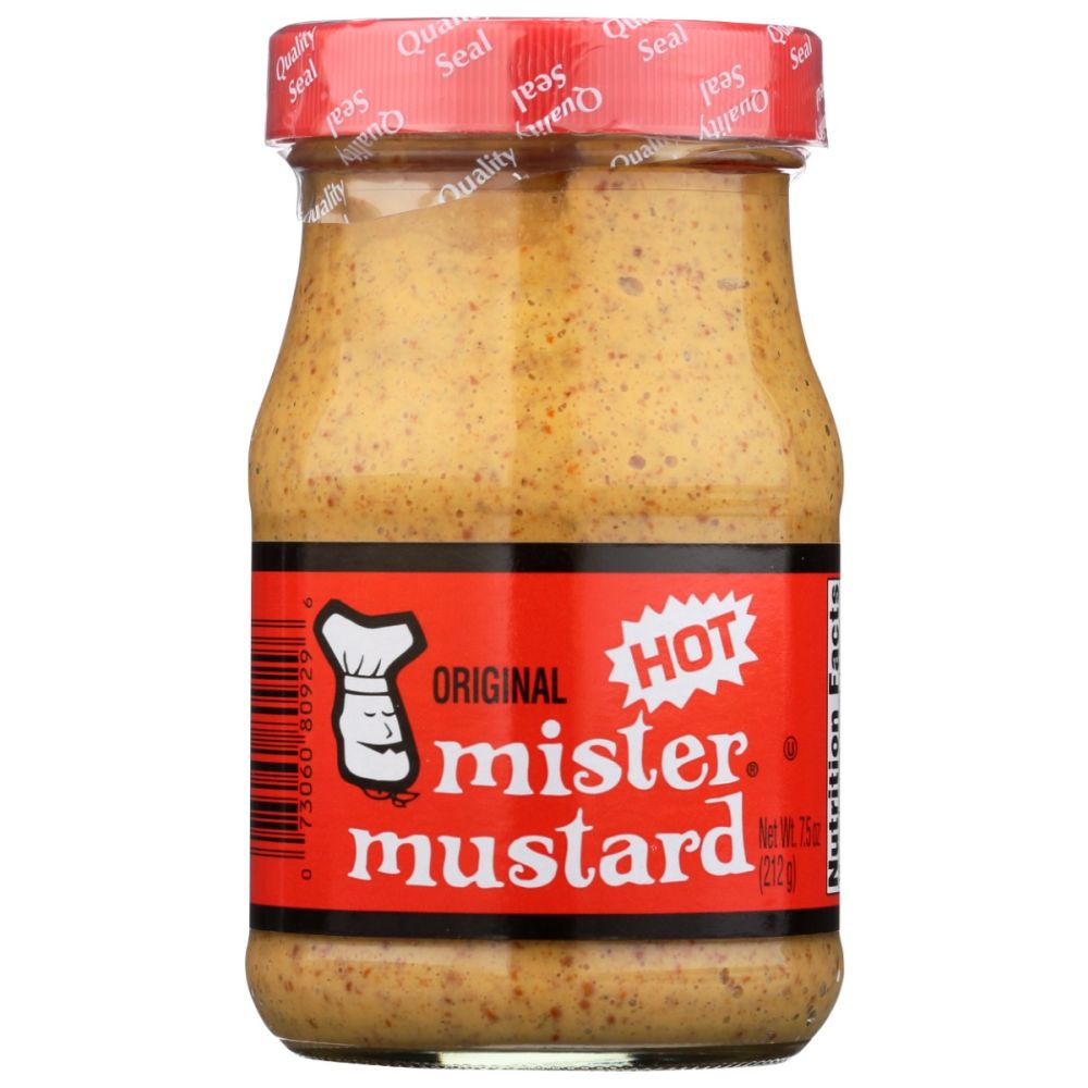 MISTER MUSTARD: Hot Mustard, 7.5 oz