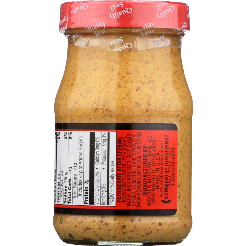 MISTER MUSTARD: Hot Mustard, 7.5 oz