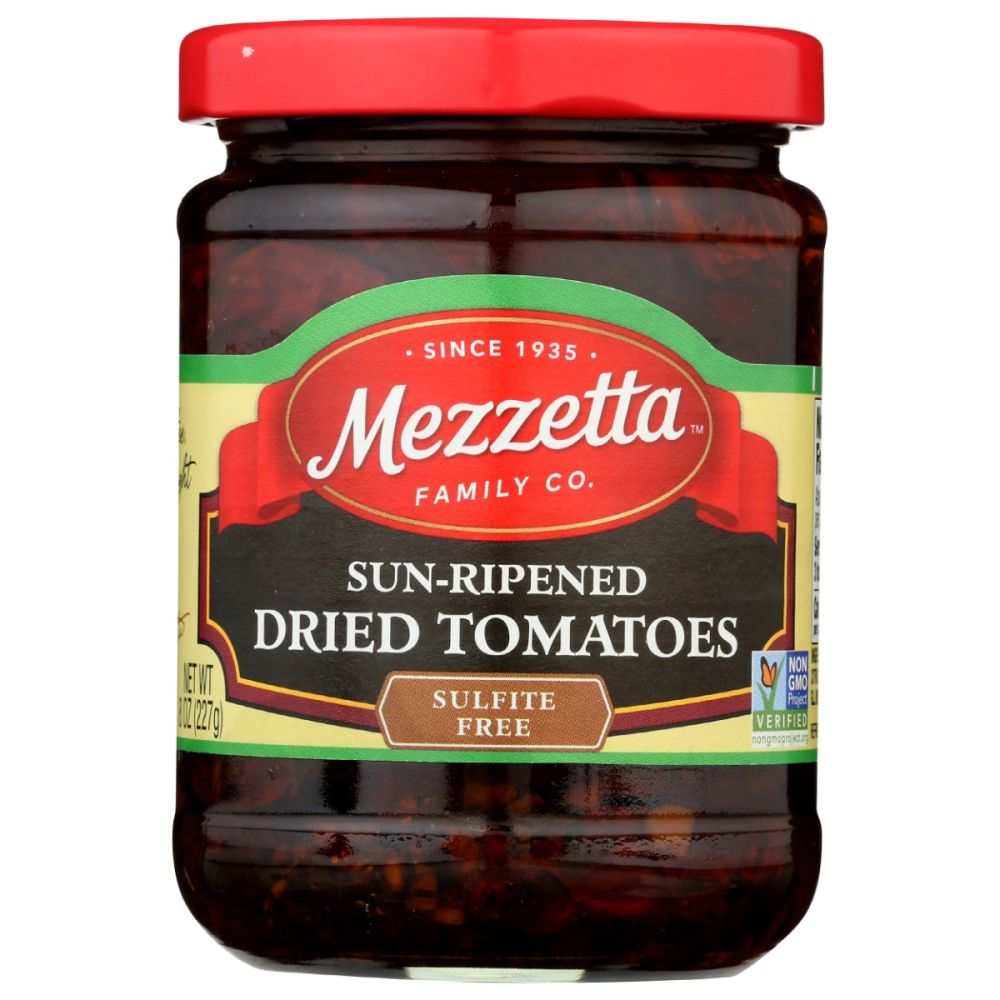 MEZZETTA: Sun-Ripened Dried Tomatoes in Olive Oil, 8 oz