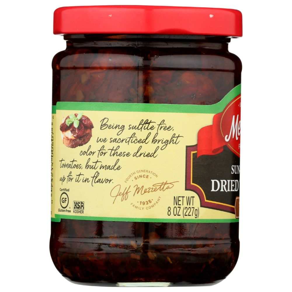 MEZZETTA: Sun-Ripened Dried Tomatoes in Olive Oil, 8 oz