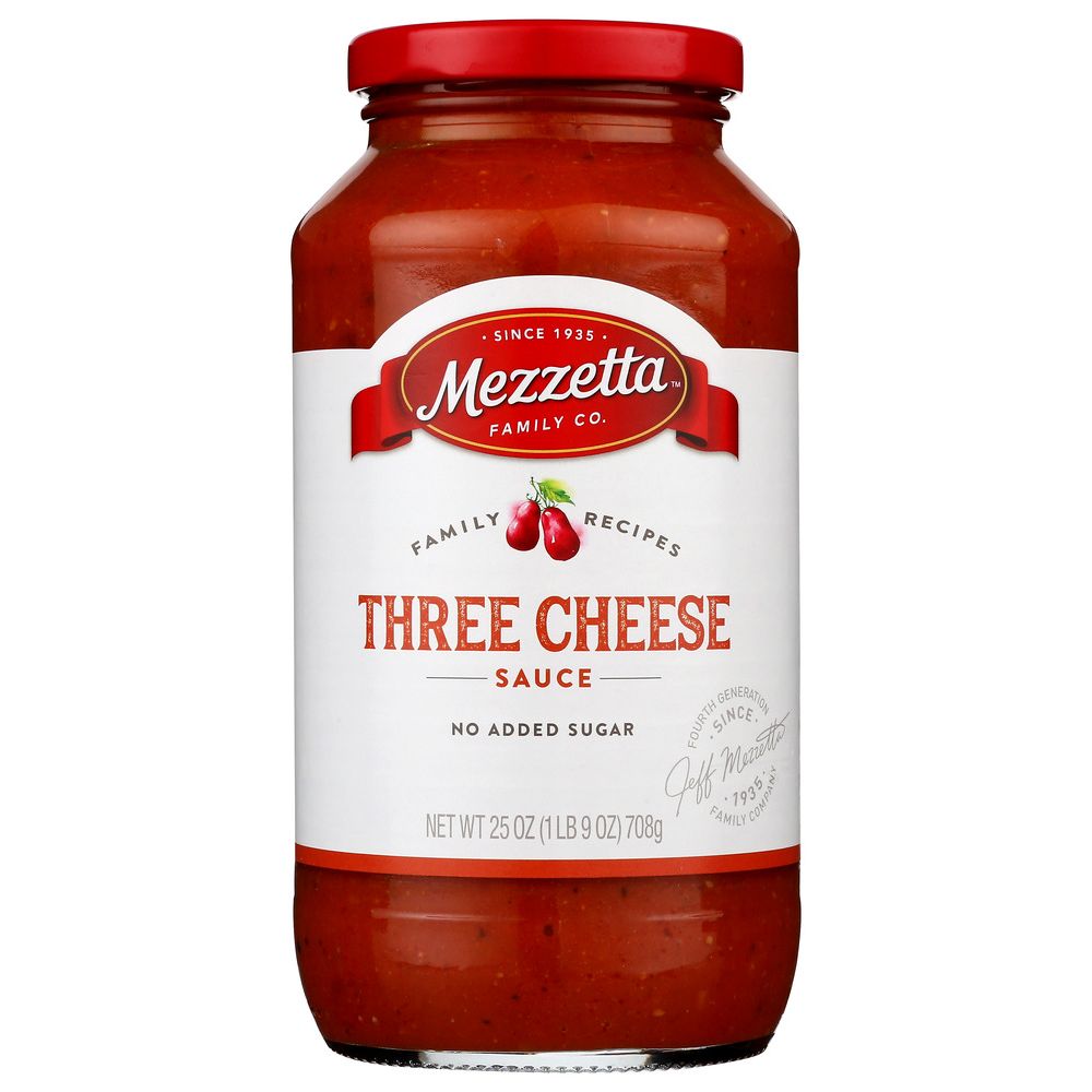 MEZZETTA: Three Cheese Sauce , 25 oz