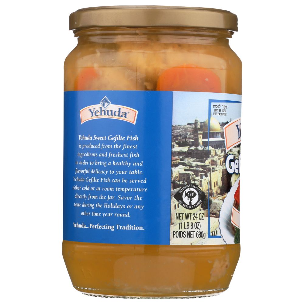 YEHUDA: Gefilte Fish Sweet, 24 oz
