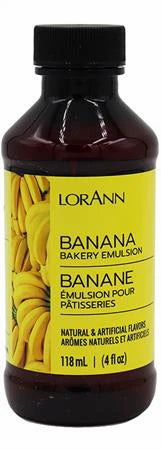 LorAnn Oils Banana Bakery Emulsion, 4 fl. oz
