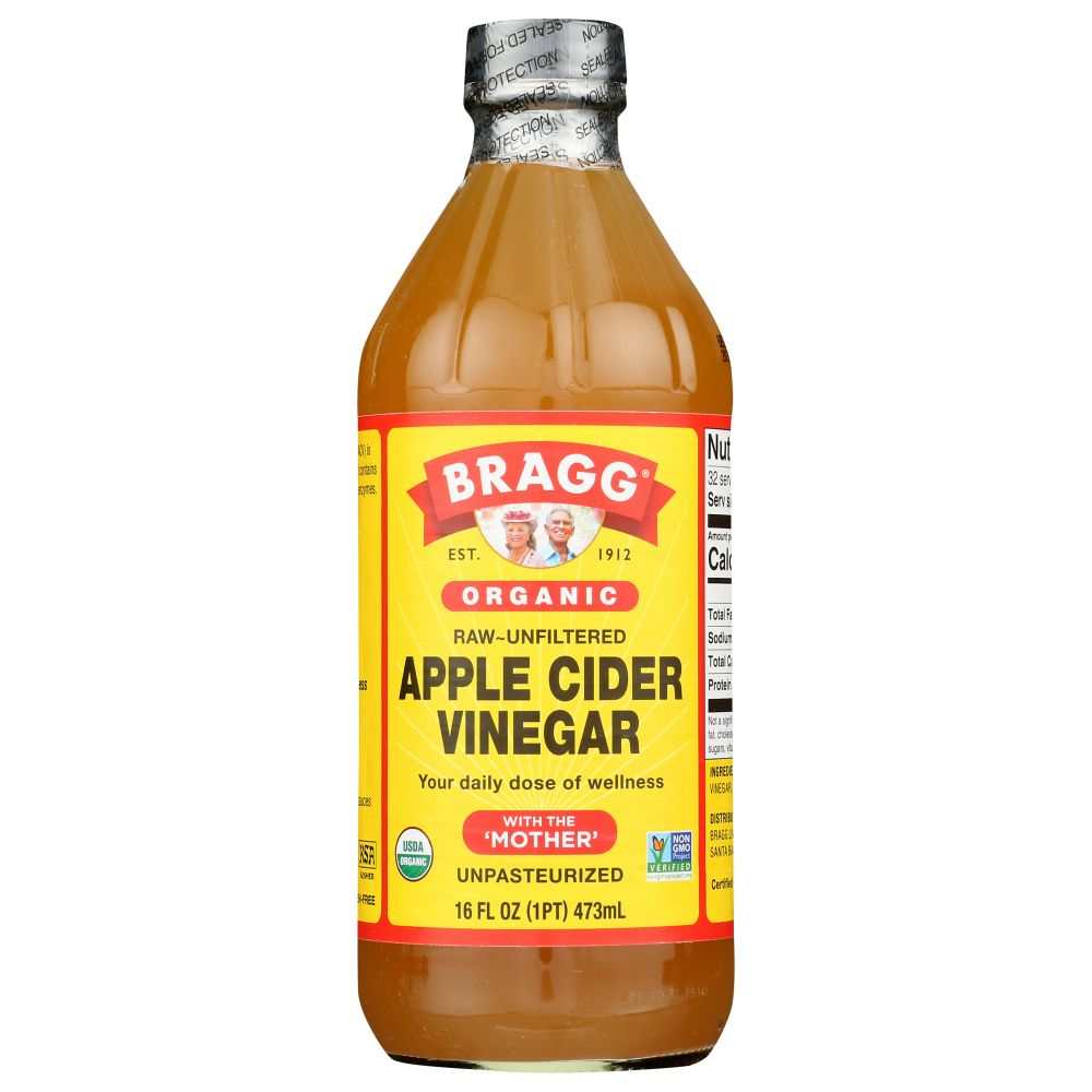 BRAGG Apple Cider Vinegar - 16 oz Versatile Kitchen & Self Care Staple