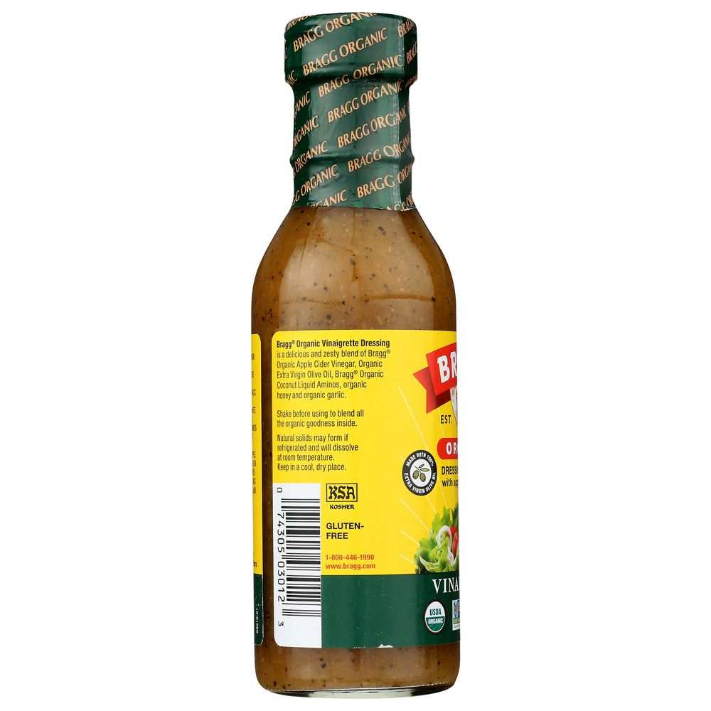 BRAGG: Organic Vinaigrette, 12 oz