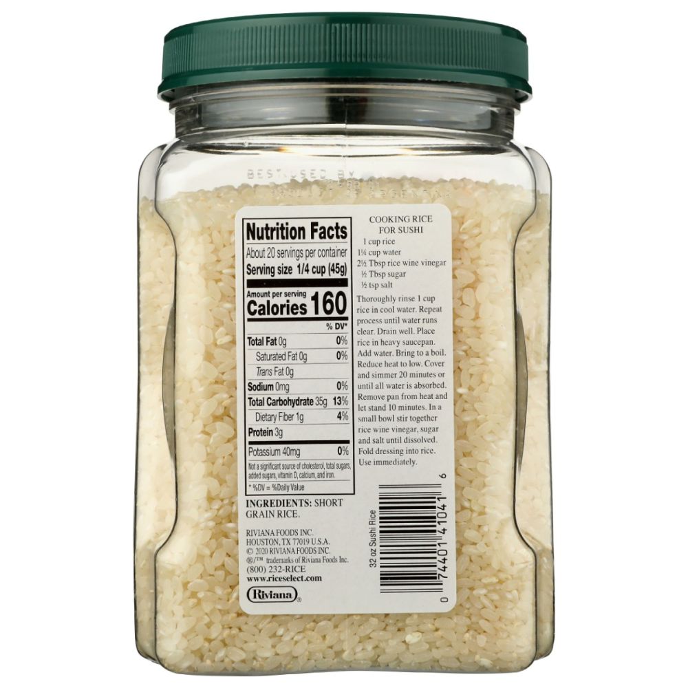 RICESELECT: Sushi Rice, 32 oz