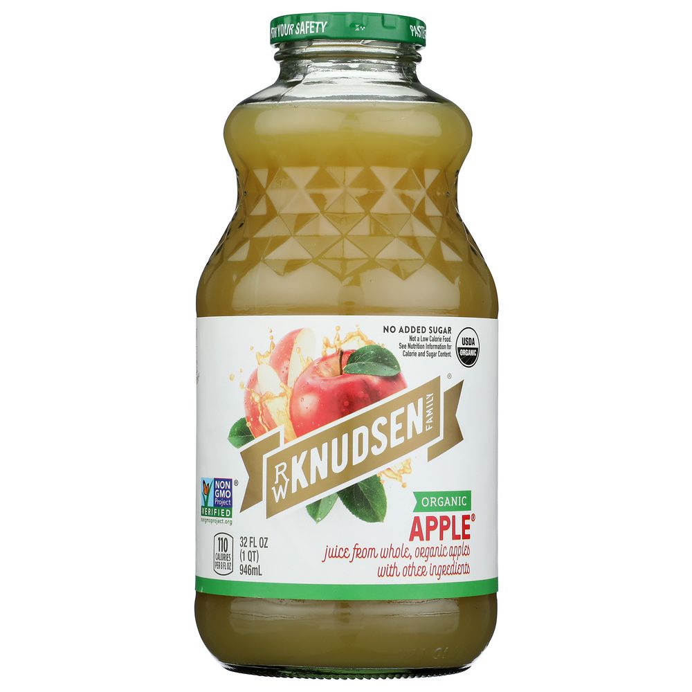 R.W. KNUDSEN FAMILY: Organic Juice Apple, 32 oz