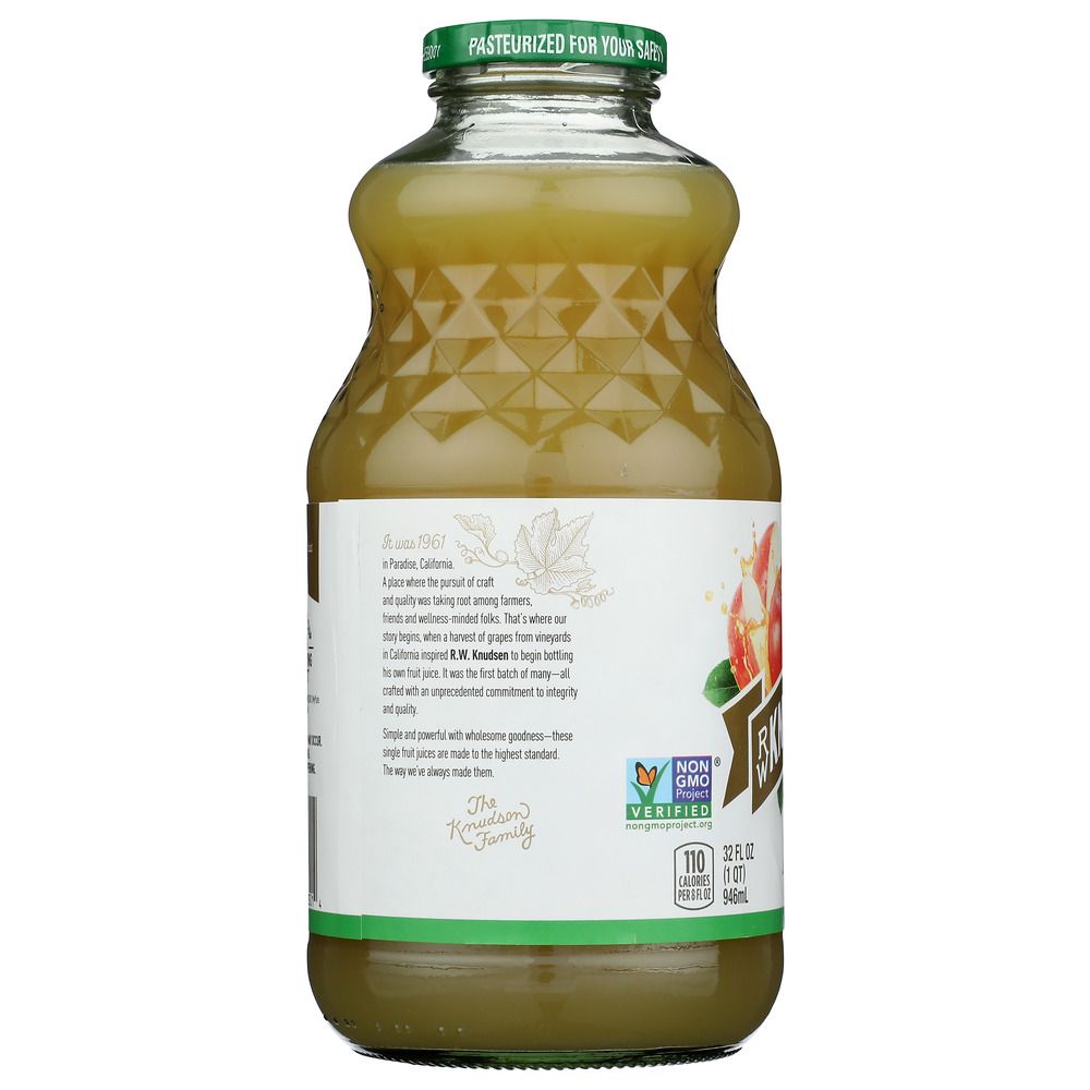 R.W. KNUDSEN FAMILY: Organic Juice Apple, 32 oz