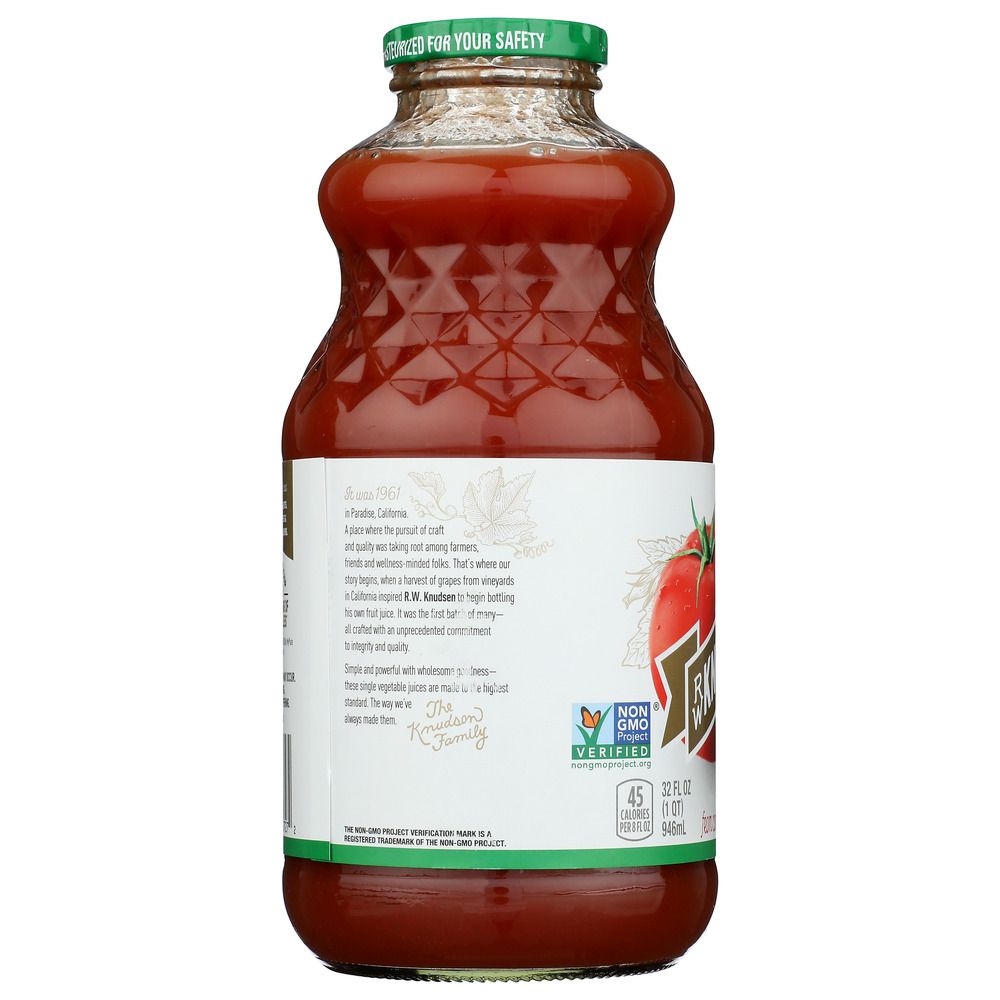 R.W KNUDSEN FAMILY: Organic Juice Tomato, 32 oz