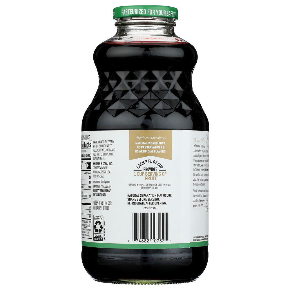 R.W. KNUDSEN: Organic Just Tart Cherry Juice, 32 oz