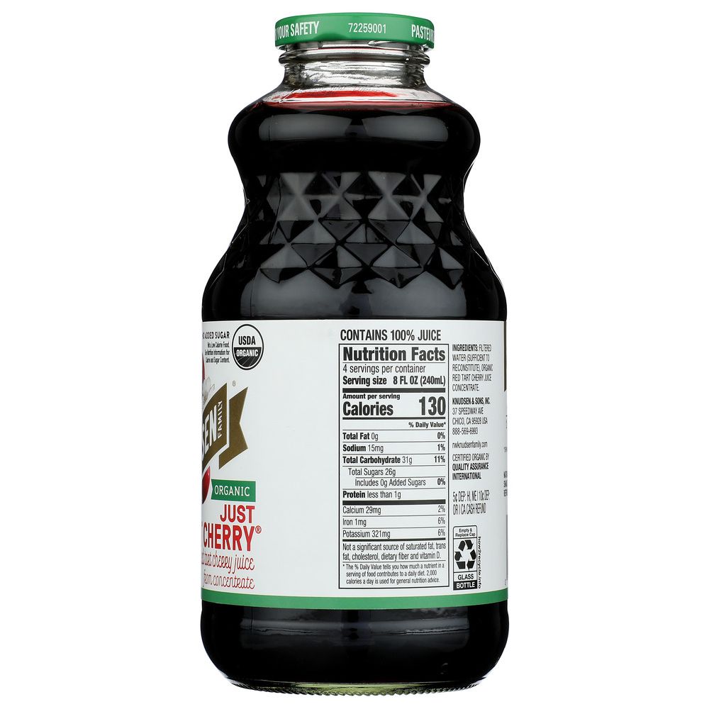 R.W. KNUDSEN: Organic Just Tart Cherry Juice, 32 oz