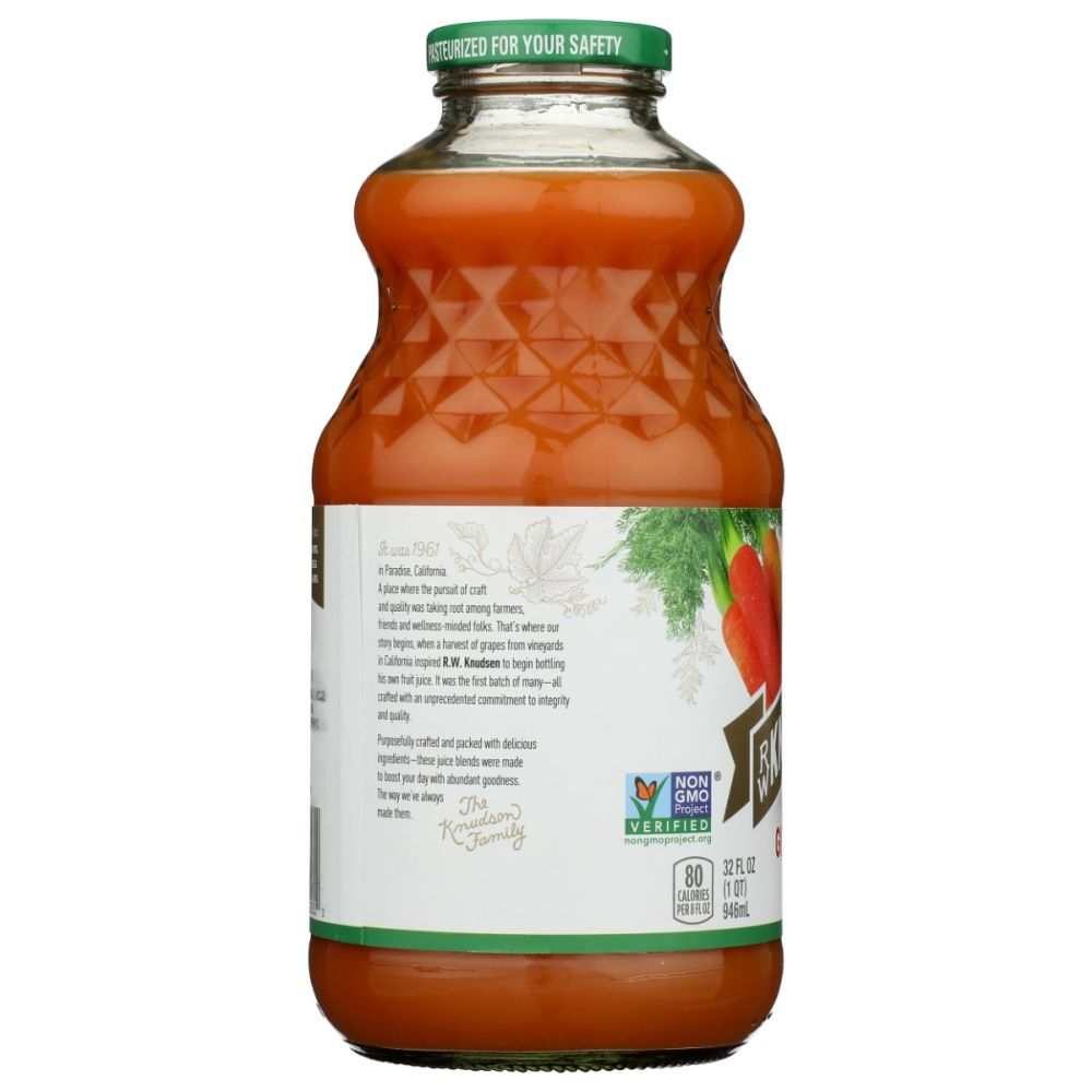KNUDSEN: Juice Turmeric Ginger Carrot Organic, 32 oz
