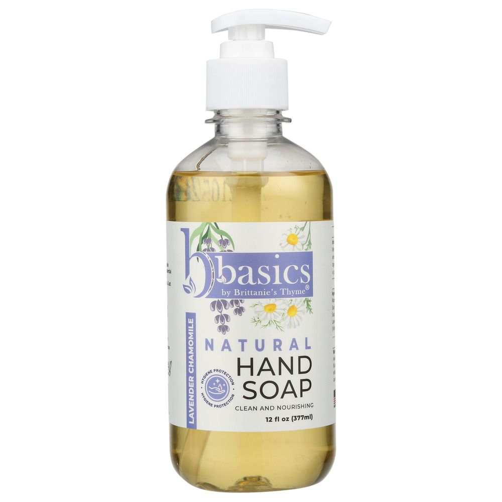 Brittanies Thyme: Lavender Chamomile Natural Hand Soap -12oz | Gentle