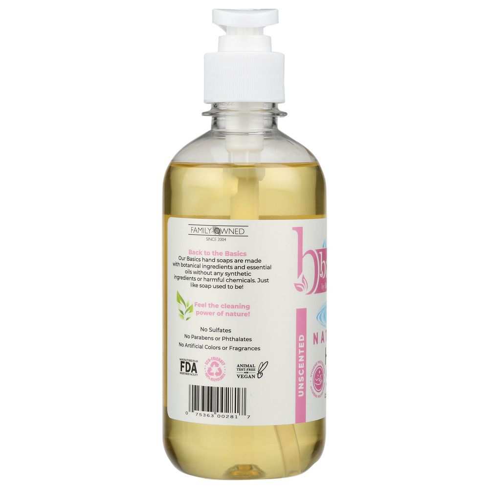 BRITTANIES THYME: Natural Hand Soap with Botanical Ingredients,  12 oz