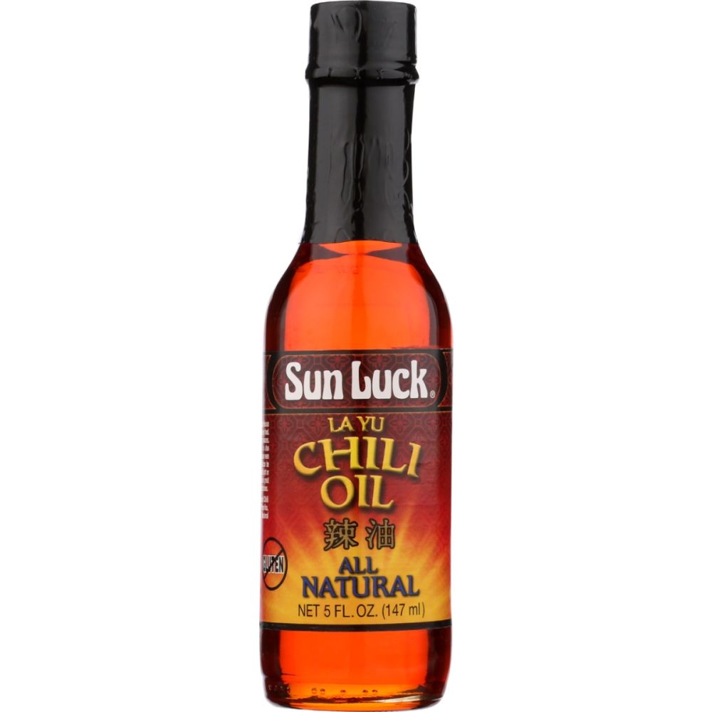 SUN LUCK: La Yu Chili Oil, 5 oz
