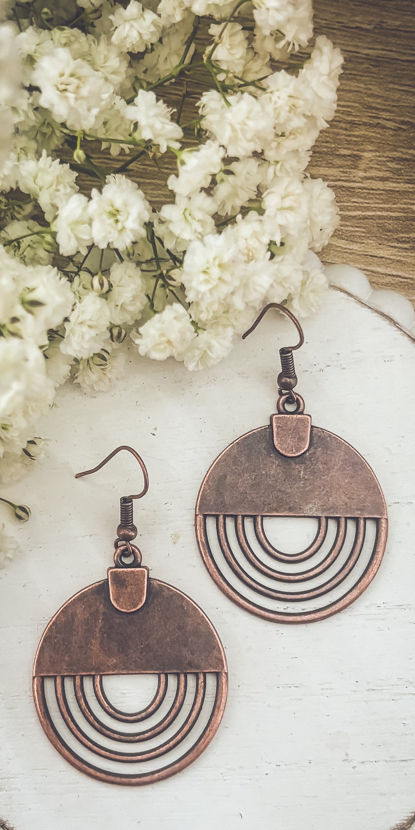 Copper Horizon Earrings
