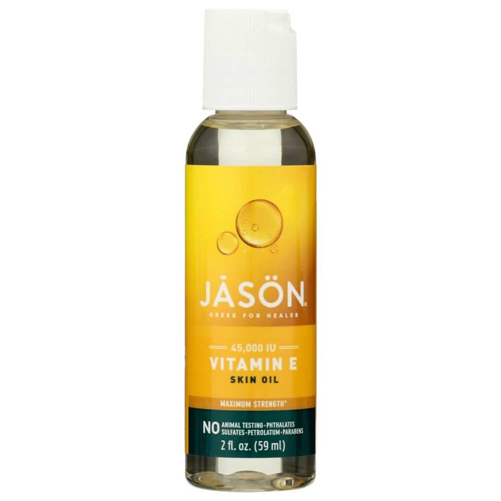 JASON Vitamin E 45,000 IU Maximum Strength Oil - Reduce Wrinkles 2oz