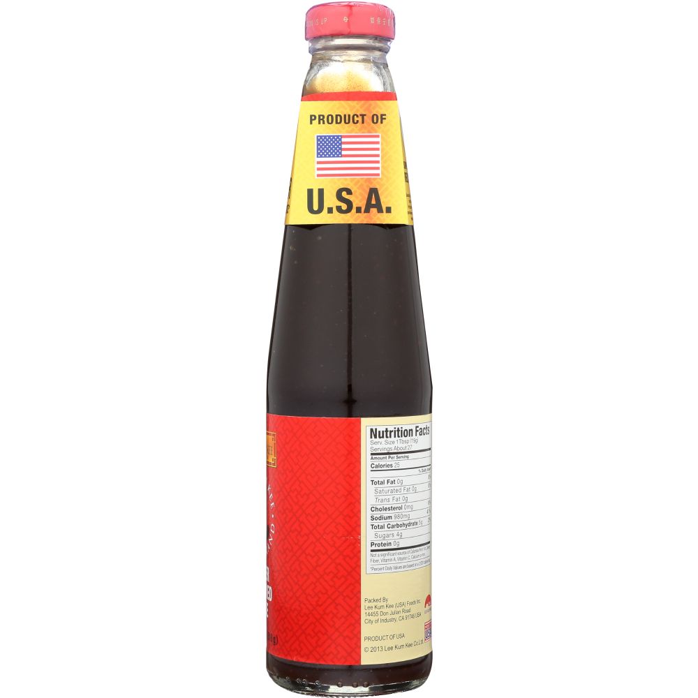 LEE KUM KEE: Panda Brand Oyster Flavored Sauce, 18 oz