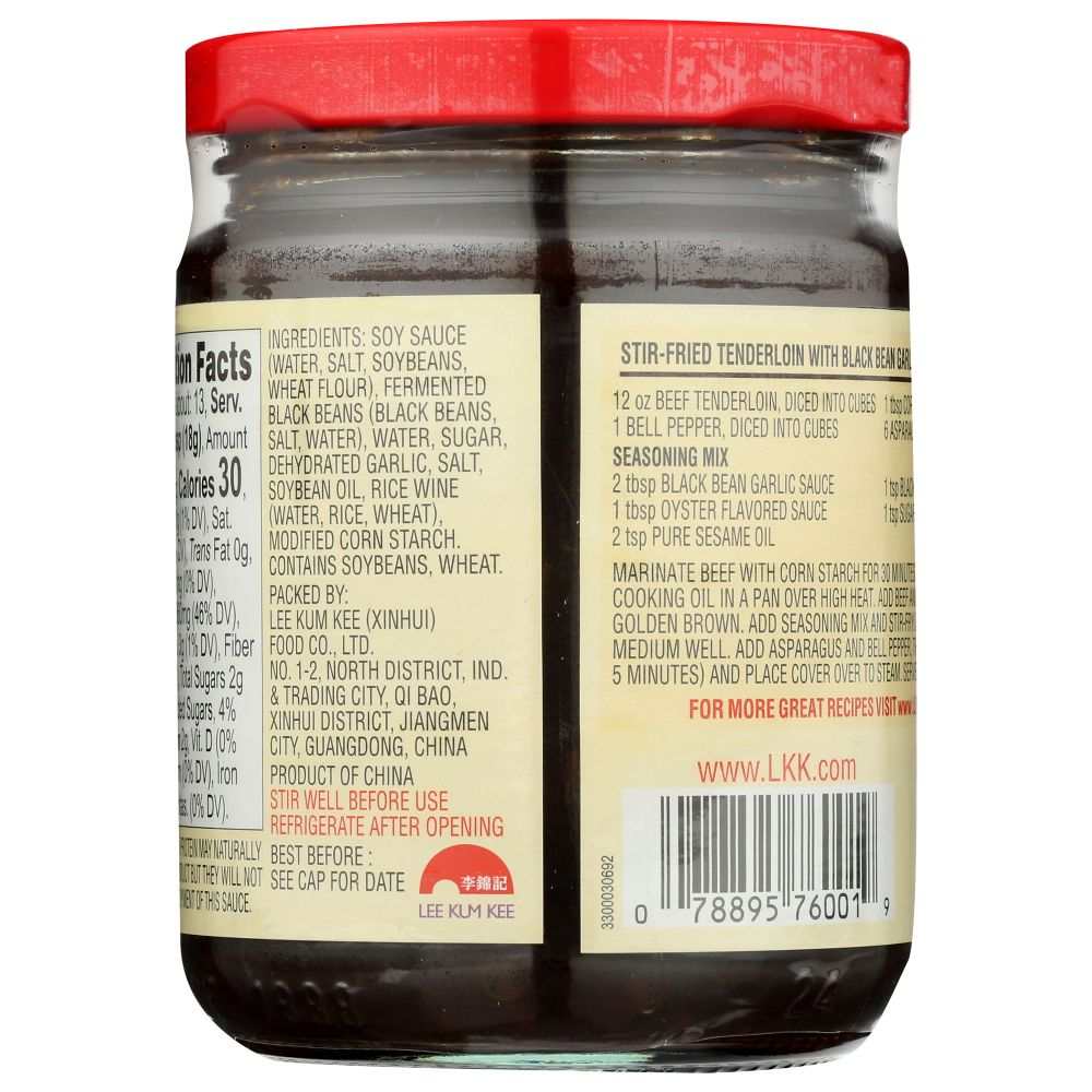 LEE KUM KEE: Black Bean Garlic Sauce, 8 oz