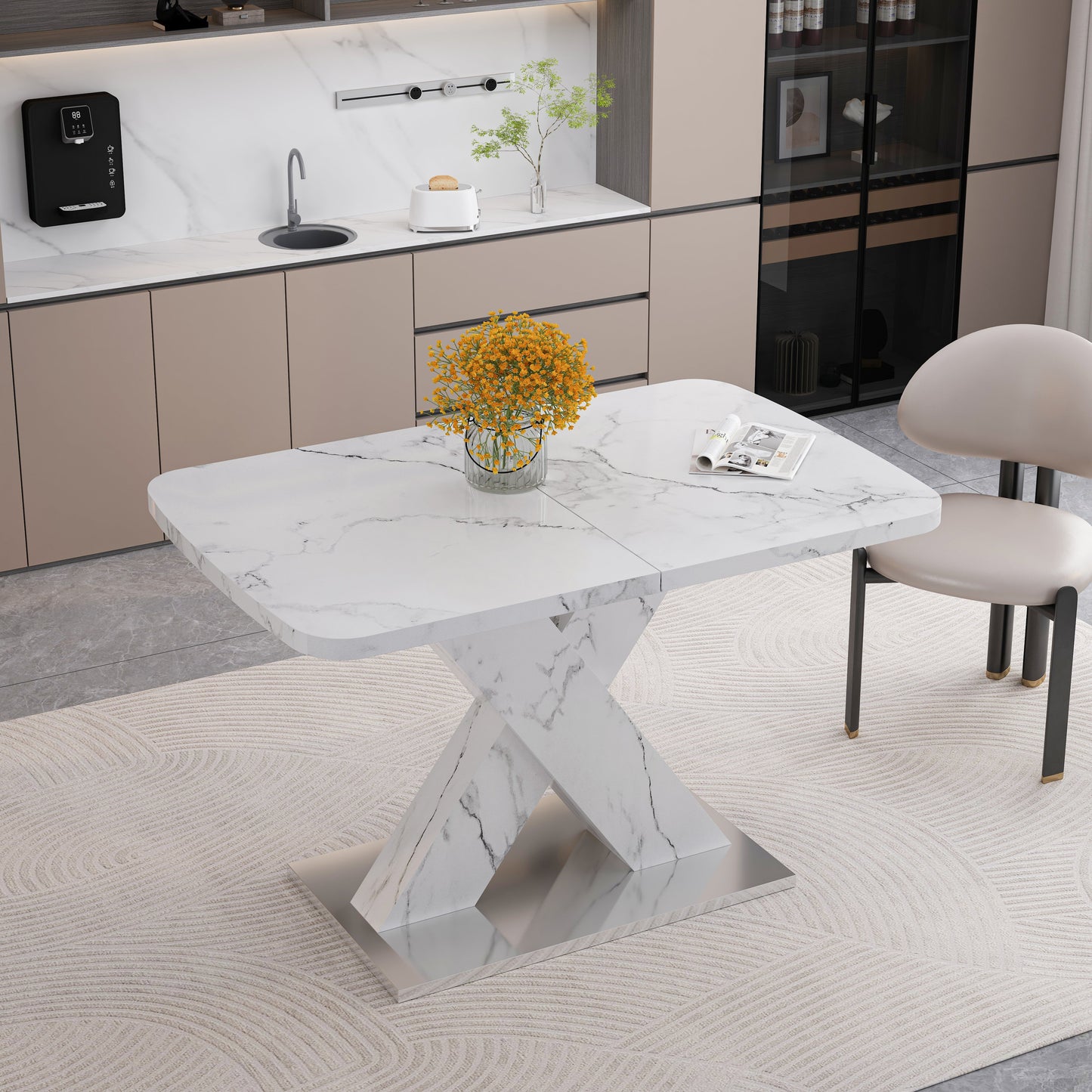 Modern Rectangle Dining Table
