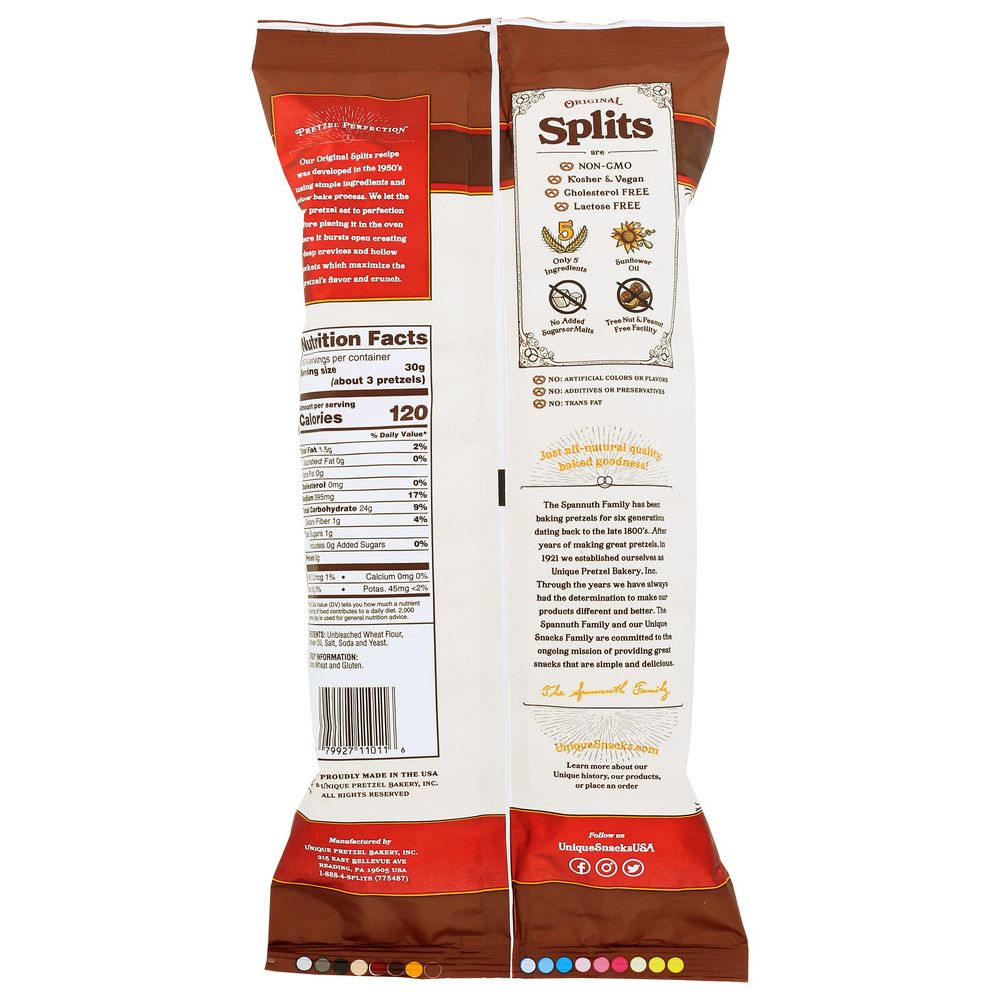 UNIQUE: Pretzel Splits, 11 oz