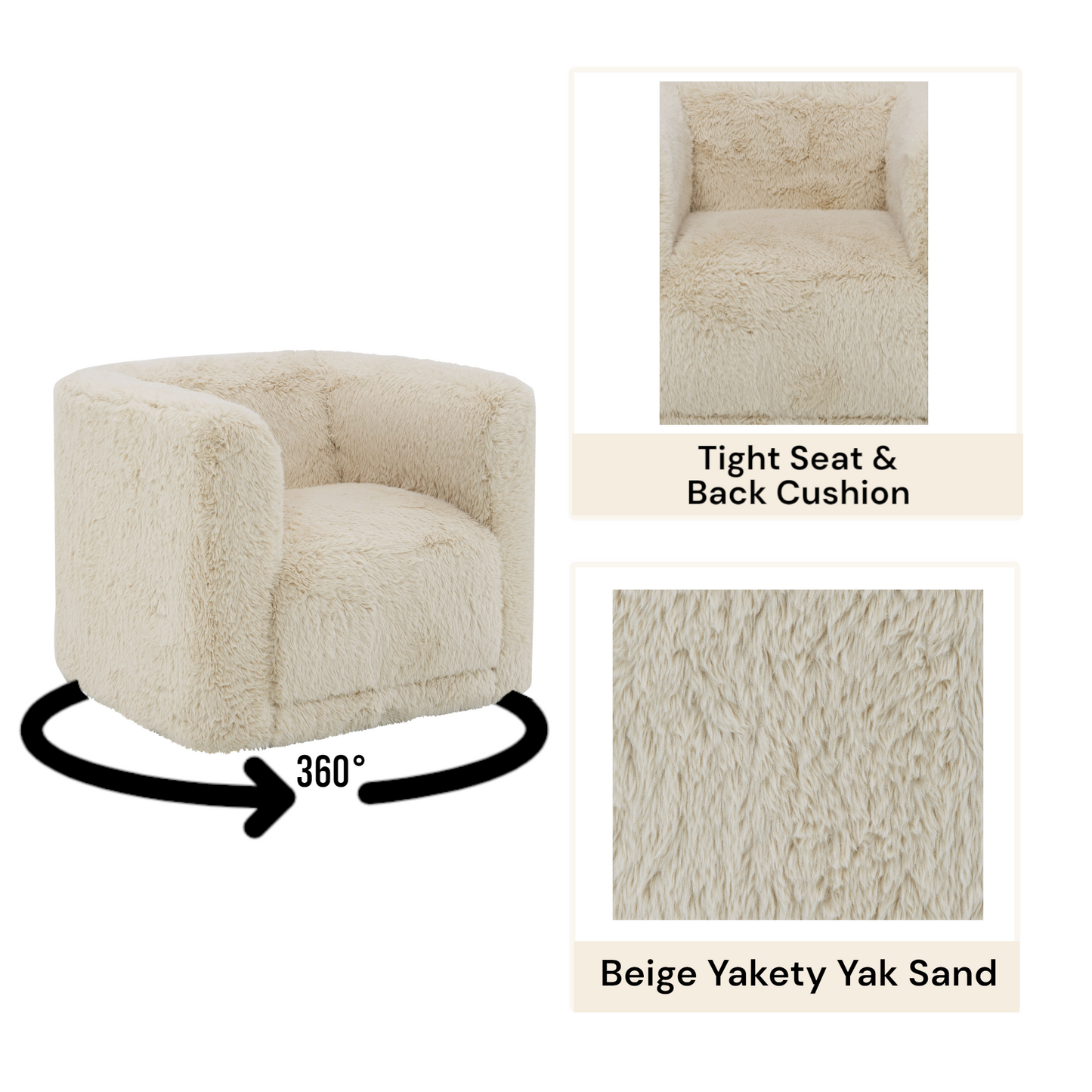 Upendo Swivel Chair